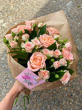Букет цветов из:  Розы #REPLACE_PRED# Новые Бурасы